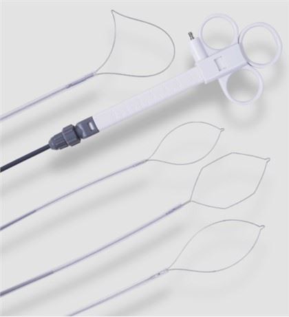 Endoscopic Polyp Snare with 3-Ring Handle